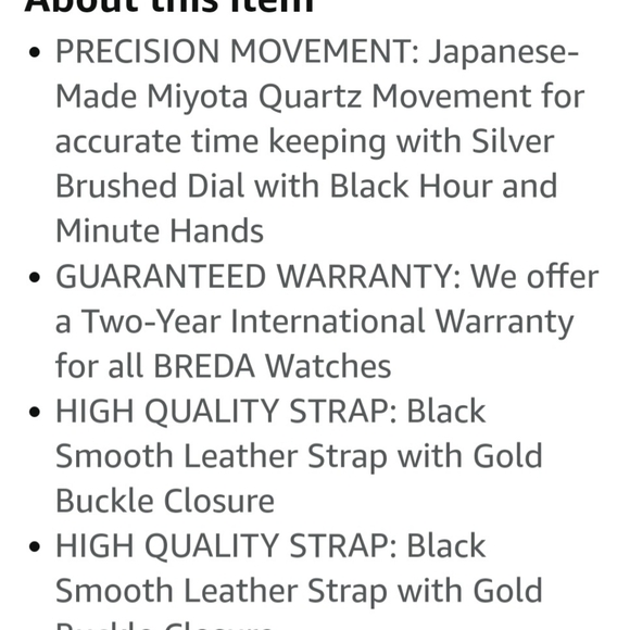 2 NWOT BREDA UNI-SEX WATCHES - Picture 11 of 16